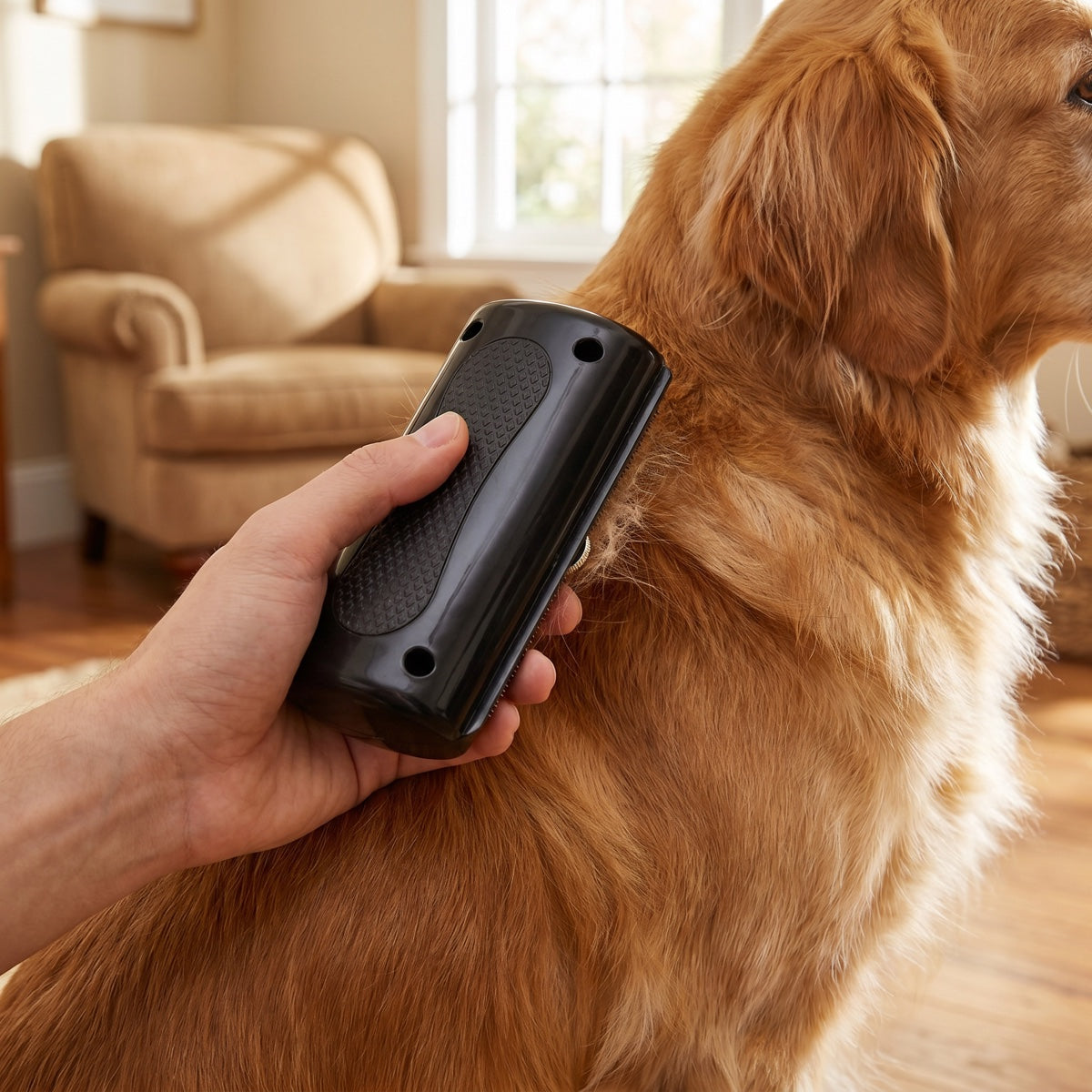 Peine de Grooming para Mascotas - Elimina Nudos y Pelo Suelto