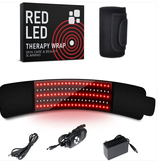 Cinturon de Terapia LED Infrarrojo - Alivio de Dolor y Recuperacion Muscular
