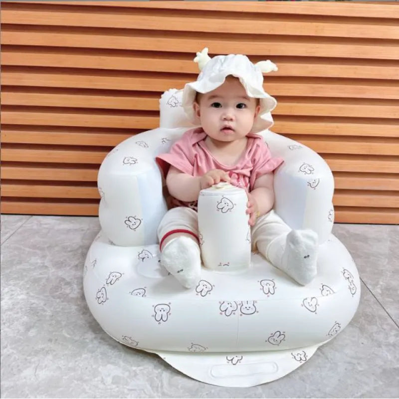 Silla Inflable para Bebe - Para Comedor y Bano