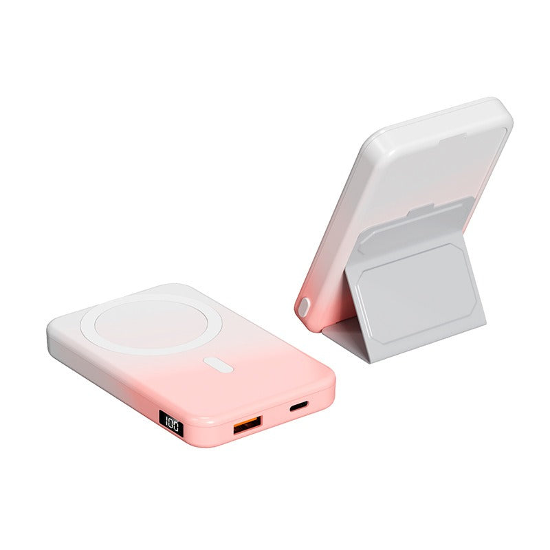 Power Bank Inalámbrico 10,000mAh 22.5W — Carga Rápida Magnética