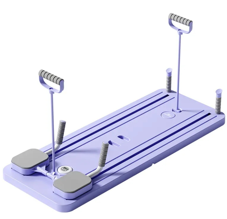 Tabla Fitness con Rueda Abdominal — Ejercicio Completo en Casa