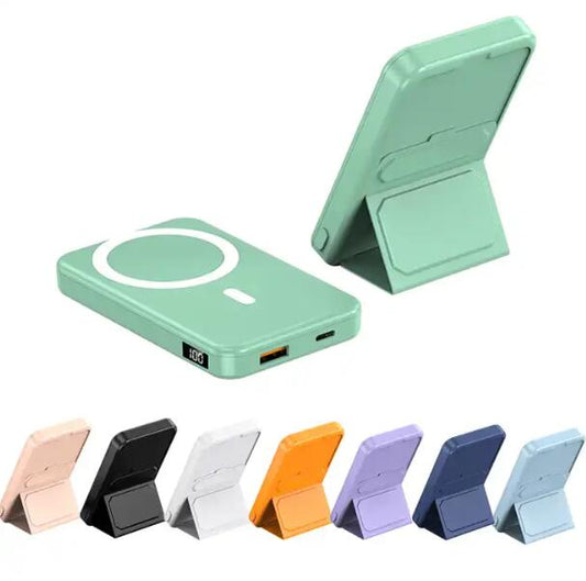 Power Bank Inalámbrico 10,000mAh 22.5W — Carga Rápida Magnética
