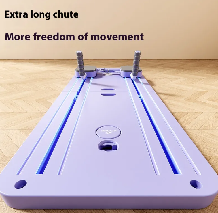 Tabla Fitness con Rueda Abdominal — Ejercicio Completo en Casa