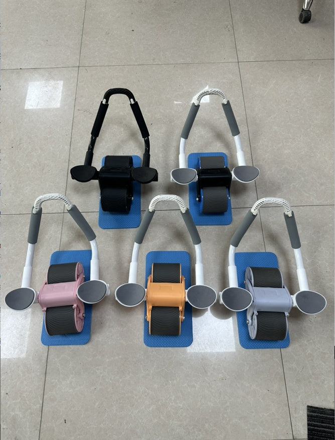 Rueda Abdominal con Rebote Automático — Ejercicio en Casa