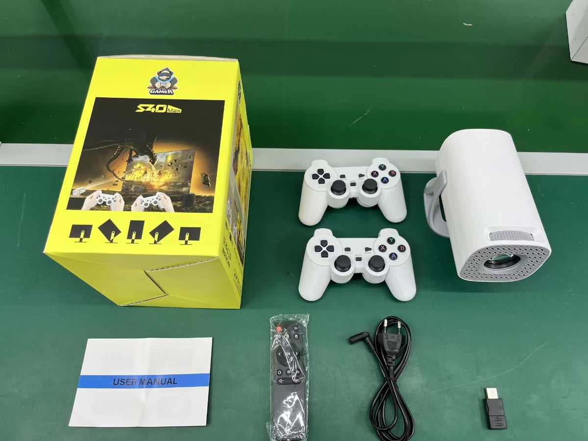 Proyector Portátil MAX300 — 4K, Pantalla hasta 200" y Control Inalámbrico