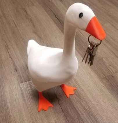 Soporte Magnético para Llaves en Forma de Pato para Decoración del Hogar