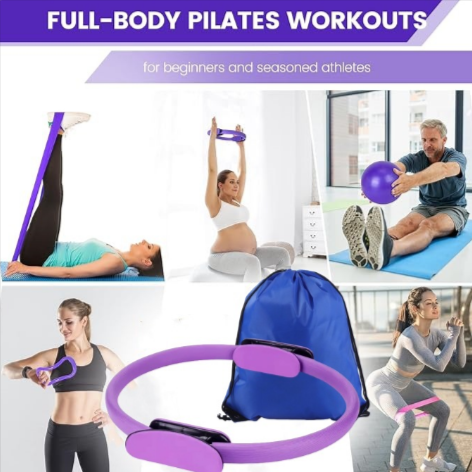 Set Completo de Yoga y Pilates — 13 Piezas para Casa