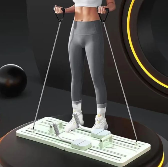 Tabla Deslizante Compacta de Pilates — Ejercicio de Cuerpo Completo