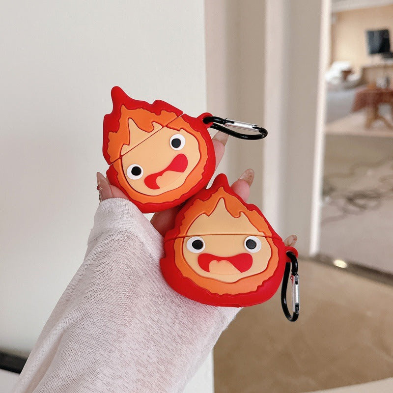 Funda Protectora para AirPods Pro 2 y AirPods 4 - Silicon con Mosqueton