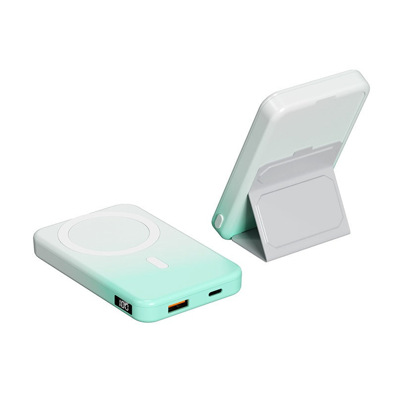 Power Bank Inalámbrico 10,000mAh 22.5W — Carga Rápida Magnética