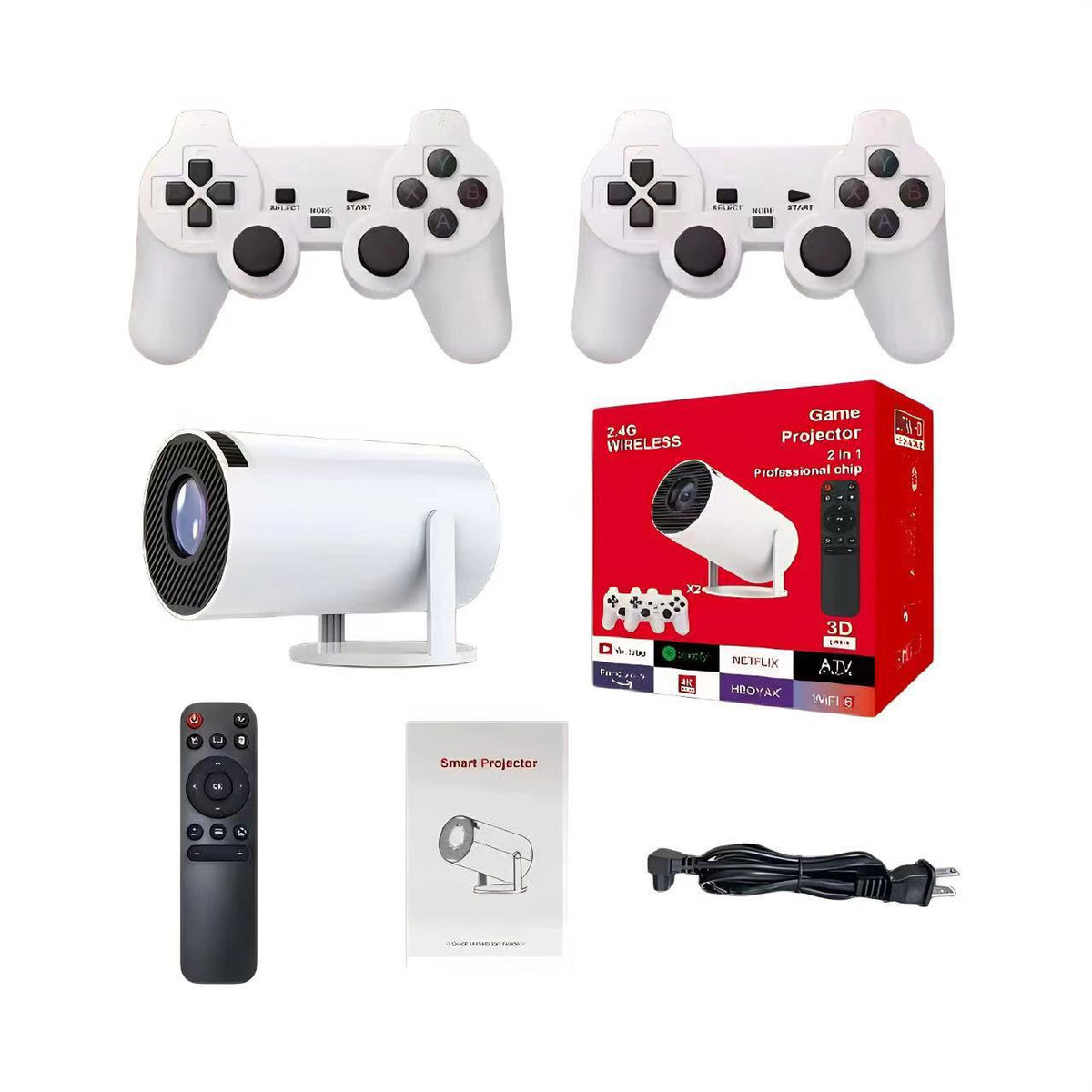 Proyector Portátil MAX300 — 4K, Pantalla hasta 200" y Control Inalámbrico