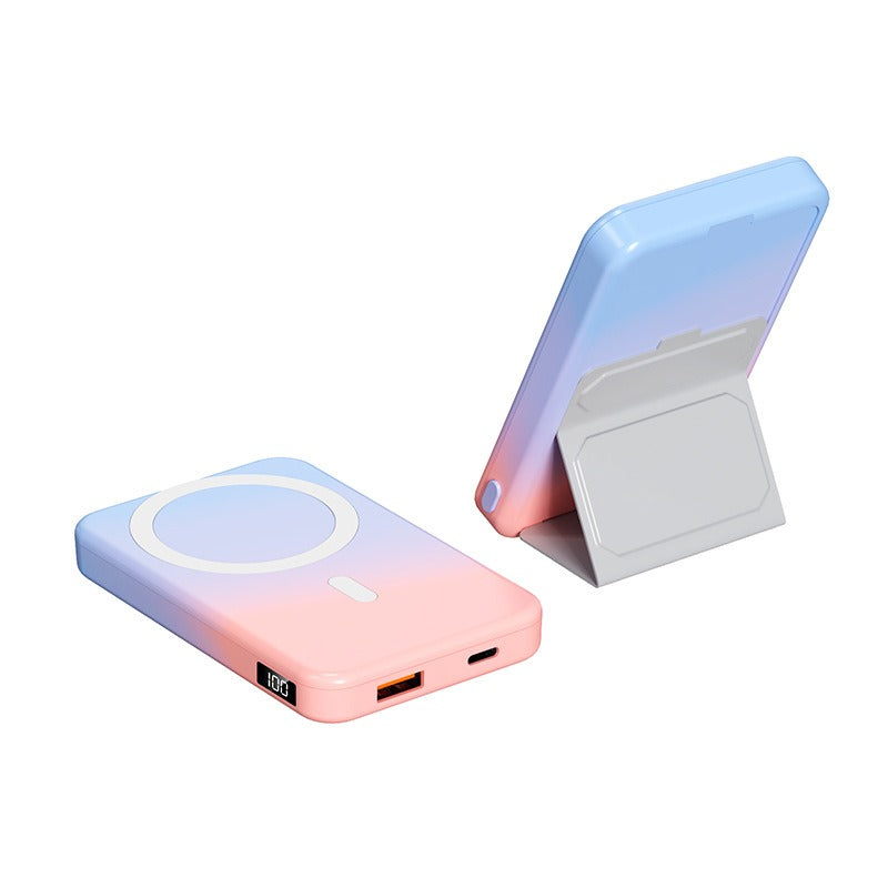 Power Bank Inalámbrico 10,000mAh 22.5W — Carga Rápida Magnética