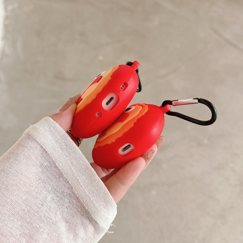Funda Protectora para AirPods Pro 2 y AirPods 4 - Silicon con Mosqueton