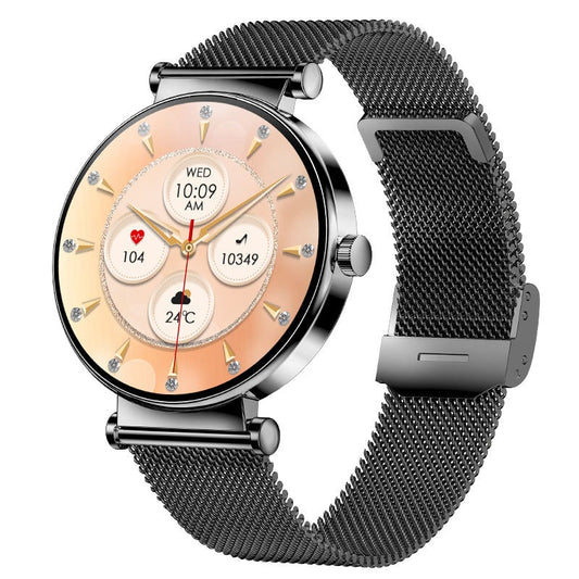 Smartwatch Y16 — Pantalla AMOLED HD para Mujer