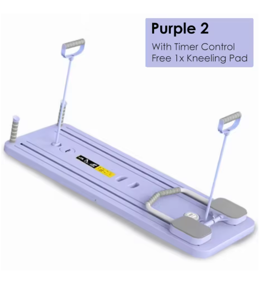 Tabla Fitness con Rueda Abdominal — Ejercicio Completo en Casa