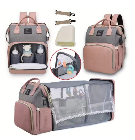 Bolsa Maternal de Gran Capacidad - Elegante y Practica para Mama