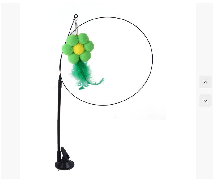 Juguete Interactivo con Ventosa para Gatos - Entretenimiento Garantizado