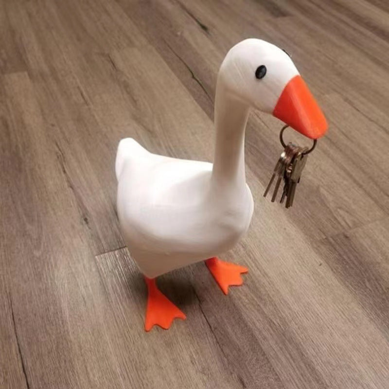 Soporte Magnético para Llaves en Forma de Pato para Decoración del Hogar