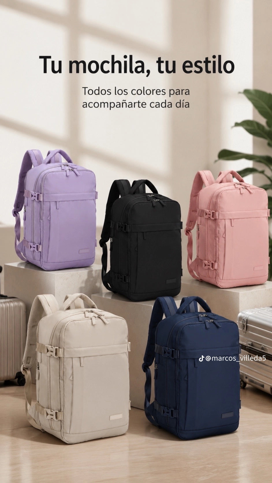 Mochila de Viaje Impermeable